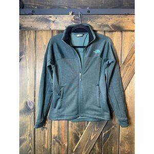 The North Face Full Zip Long Sleeve Mock Neck Jacket